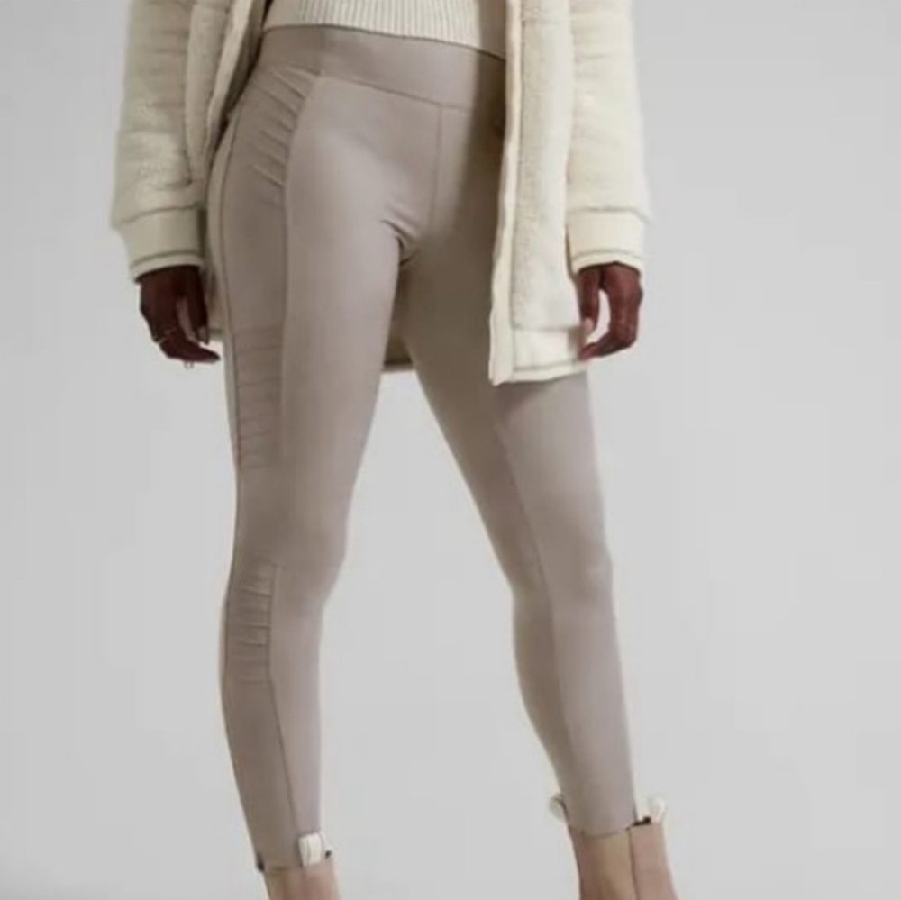 Athleta Delancey Gleam Moto Tight Leggings